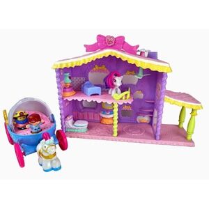 Fisher Price My Little Pony Toy House Playset, Cinderella's Coach, People, Pony